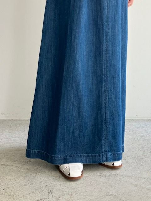 【限定品】YANUK/ドレスワンピース YANUKヤヌーク デニムワンピース IND(NAVY) | ITAL STYLE WEAR