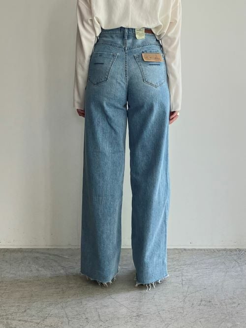 SALE】YANUKヤヌーク パンツ LILITH ワイドストレート CCS(BLUE