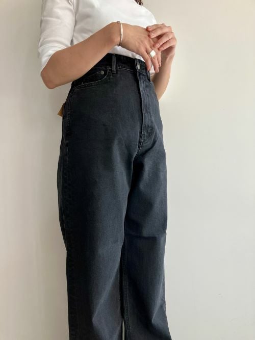 OUTLET】【SALE】YANUKヤヌーク パンツ JOAN OBK(BLACK) | ITAL STYLE WEAR