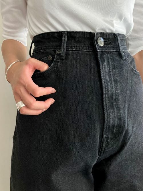 OUTLET】【SALE】YANUKヤヌーク パンツ JOAN OBK(BLACK) | ITAL STYLE WEAR