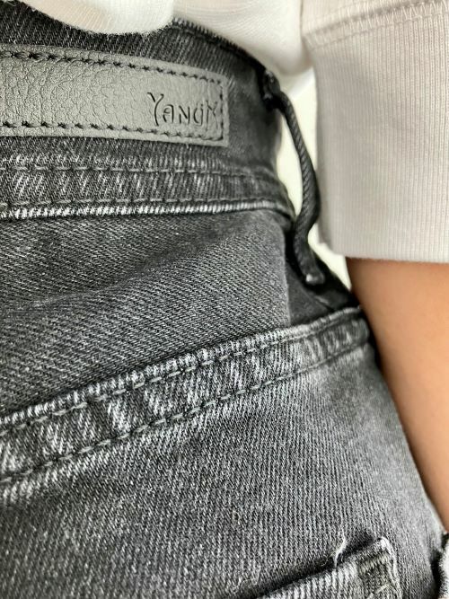 나비⭐︎ゆな YANUK ヤヌーク JOAN　23　OBK OUTLET】【SALE】YANUKヤヌーク パンツ JOAN OBK(BLACK) | ITAL STYLE WEAR