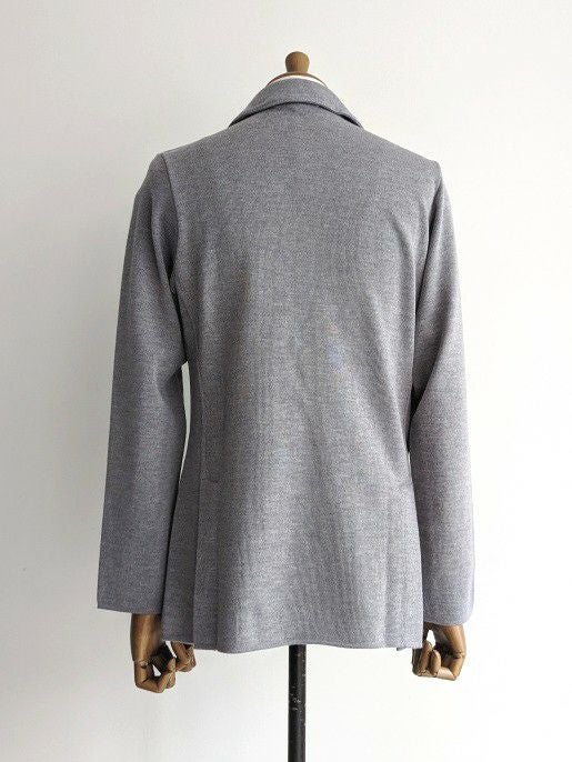 【タグ付き未使用】ラルディーニ LARDINI ウール ニットジャケット LARDINIラルディーニ ニットジャケット GRAY | ITAL STYLE WEAR