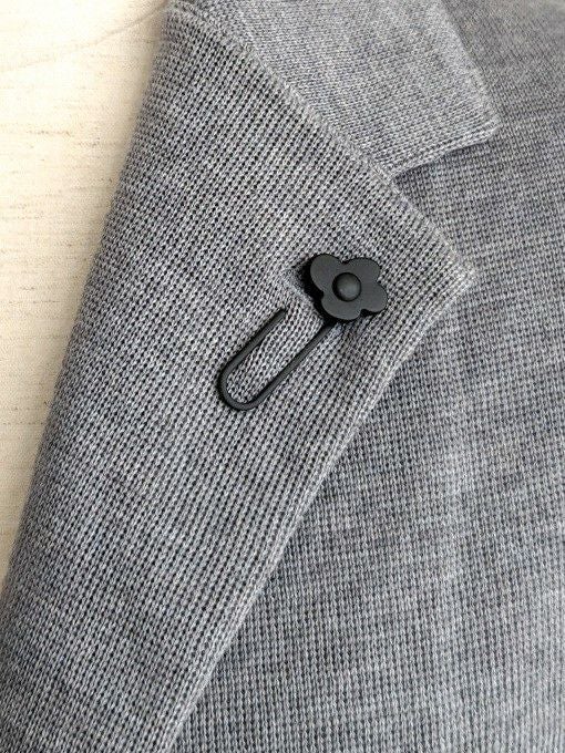 LARDINIラルディーニ ニットジャケット GRAY | ITAL STYLE WEAR