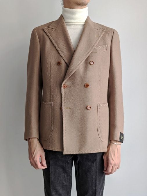 TITO ALLEGRETTO ティトアレグレット シングルジャケット NAVY | ITAL
