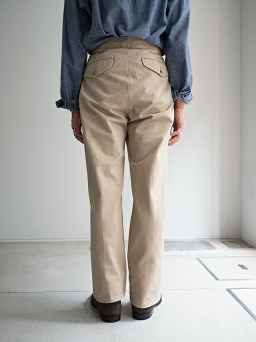 KENNETH FIELDケネスフィールド GURKA Ⅲ TROUSER WEST POINT BEIGE