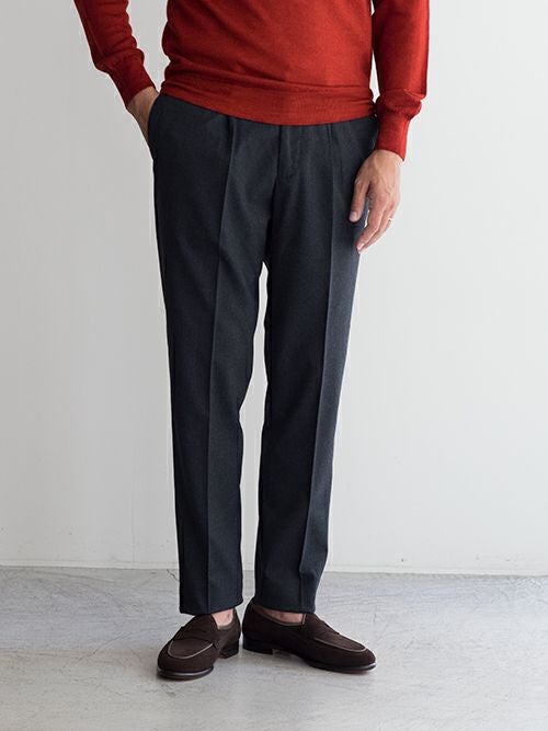 【BEAMS F】GERMANO ジェルマーノ　ウール スラックス　パンツ　50 GERMANO ジェルマーノ ウールスラックス NEW CLASSIC GRAY | ITAL