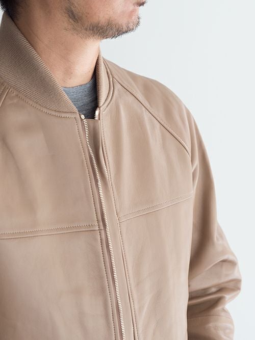 EMMETI エンメティ レザーブルゾン TAYLOR CAMEL | ITAL STYLE WEAR