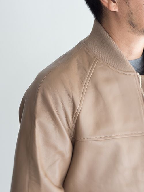 EMMETI エンメティ レザーブルゾン TAYLOR CAMEL | ITAL STYLE WEAR
