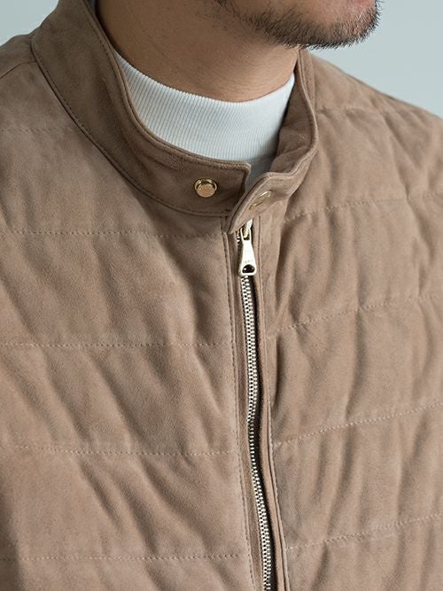 EMMETI エンメティ JURI DOWN VEST BROWN | ITAL STYLE WEAR
