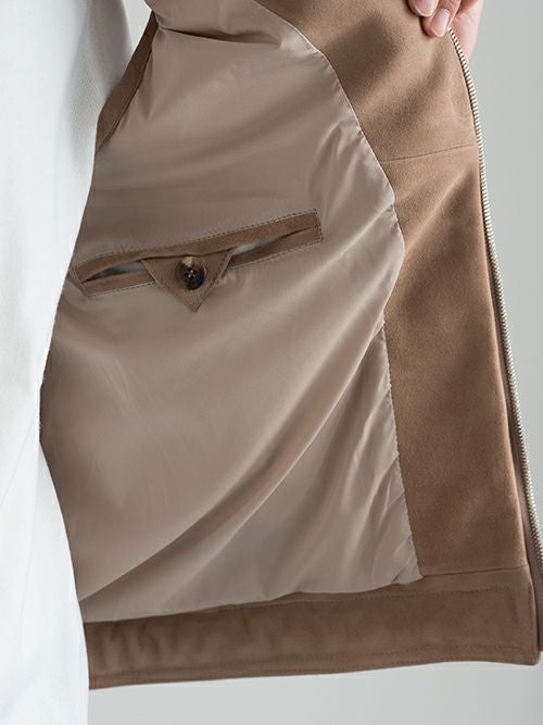 EMMETI エンメティ JURI DOWN VEST BROWN | ITAL STYLE WEAR