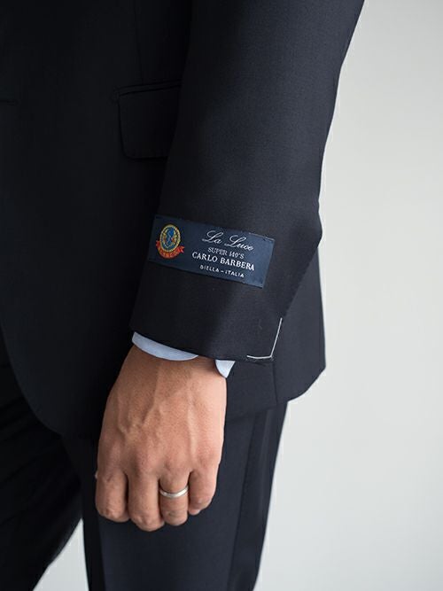 Artigianaleアルティジャナーレ スーツ CARLO BARBERA NAVY | ITAL