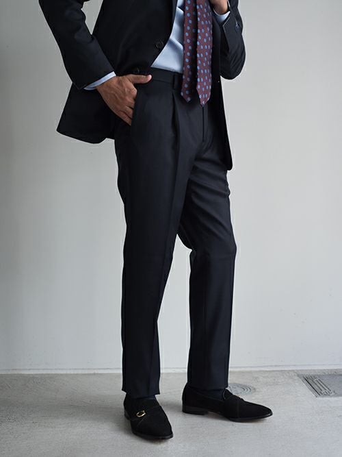 Artigianaleアルティジャナーレ スーツ CARLO BARBERA NAVY | ITAL