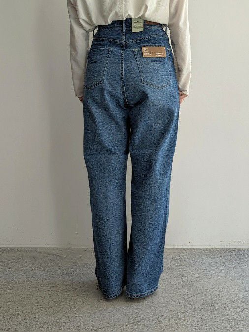 YANUK ヤヌーク デニムパンツ ルーズストレート JOAN SUB(BLUE) | ITAL