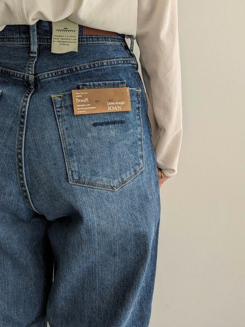 YANUK ヤヌーク デニムパンツ ルーズストレート JOAN SUB(BLUE) | ITAL YANUK ヤヌーク デニムパンツ ルーズストレート JOAN SUB(BLUE) | ITAL