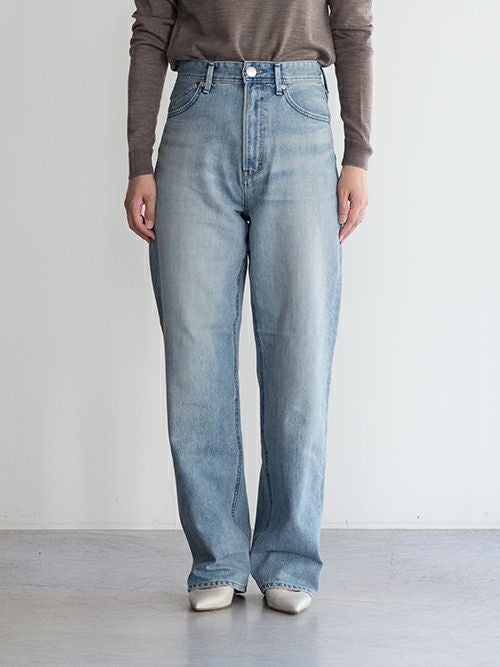 YANUKヤヌーク パンツ LEA ボーイズストレート TVS(BLUE) | ITAL STYLE