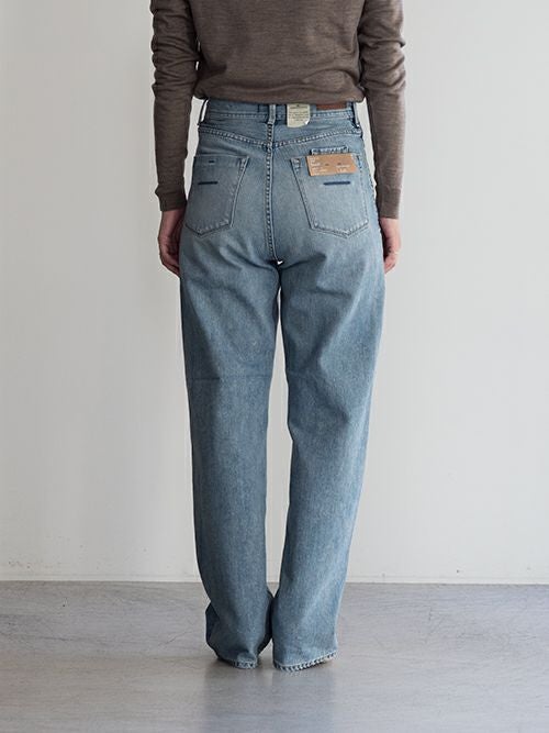 YANUKヤヌーク パンツ LEA ボーイズストレートTRICK DENIM TVS(BLUE YANUKヤヌーク パンツ LEA ボーイズストレートTRICK DENIM TVS(BLUE