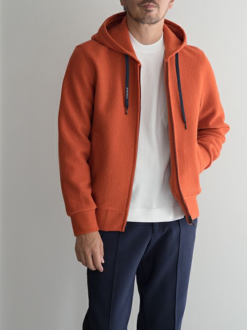 OUTLET】【SALE】CIRCOLO 1901 チルコロ 1901 ウール フーディブルゾン