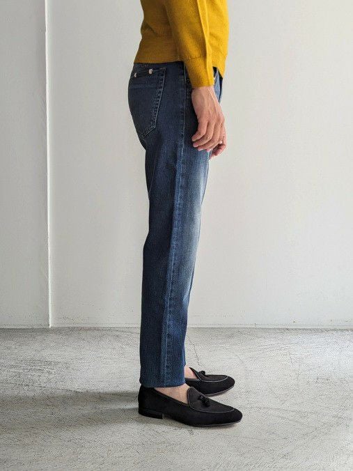 YCHAI イカイ デニムパンツ TORPEDO(トルペド） NAVY | ITAL STYLE WEAR
