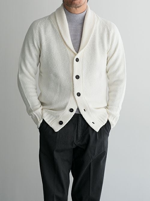 【美品】ドルモア　イタリア製カシミアコットンボーダーニット コットンカシミヤボーダーニット│to touch
