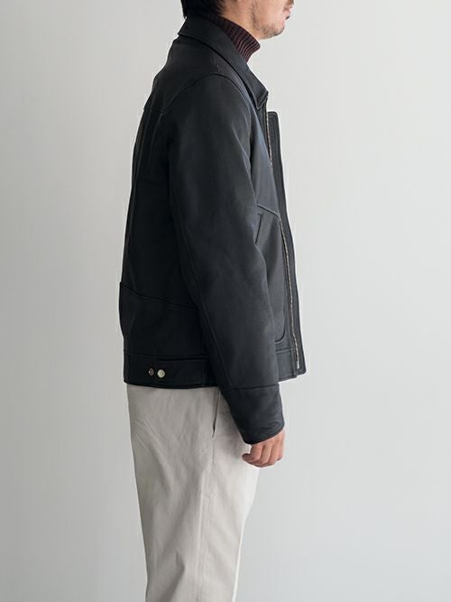 SALE】VALSTAR ヴァルスター レザージャケット 407A.IO57 BLACK | ITAL
