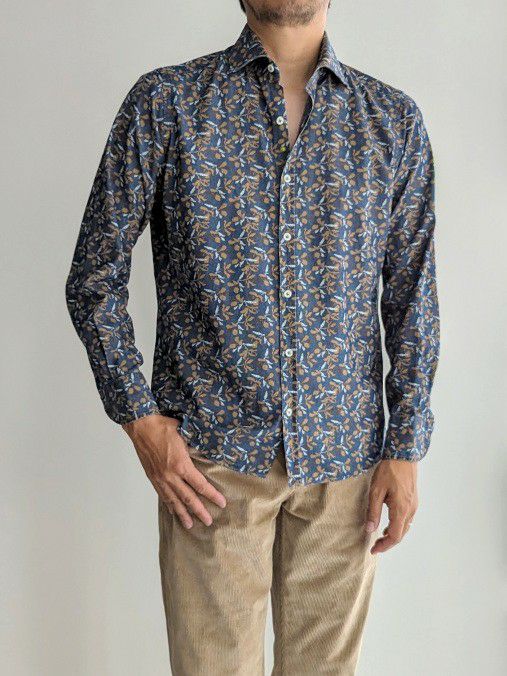 Giannetto ジャンネット 総柄シャツ PATTERN | ITAL STYLE WEAR