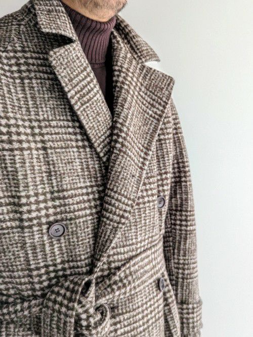 TITO ALLEGRETTO ティトアレグレット ダブルブレストコート BROWN.C