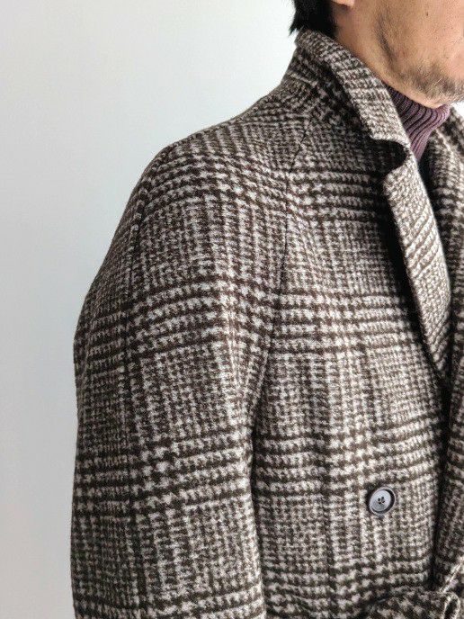 TITO ALLEGRETTO ティトアレグレット ダブルブレストコート BROWN.C