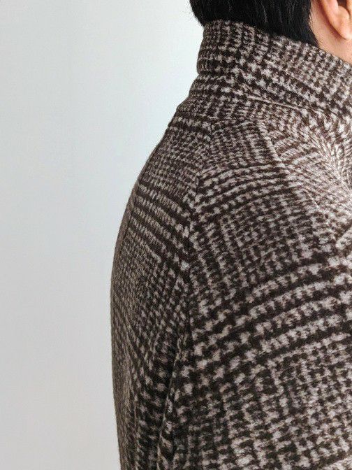 TITO ALLEGRETTO ティトアレグレット ダブルブレストコート BROWN.C
