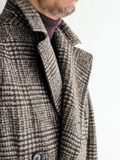 TITO ALLEGRETTO ティトアレグレット ダブルブレストコート BROWN.C