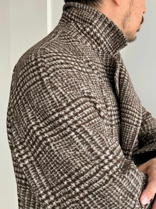 TITO ALLEGRETTO ティトアレグレット ダブルブレストコート BROWN.C