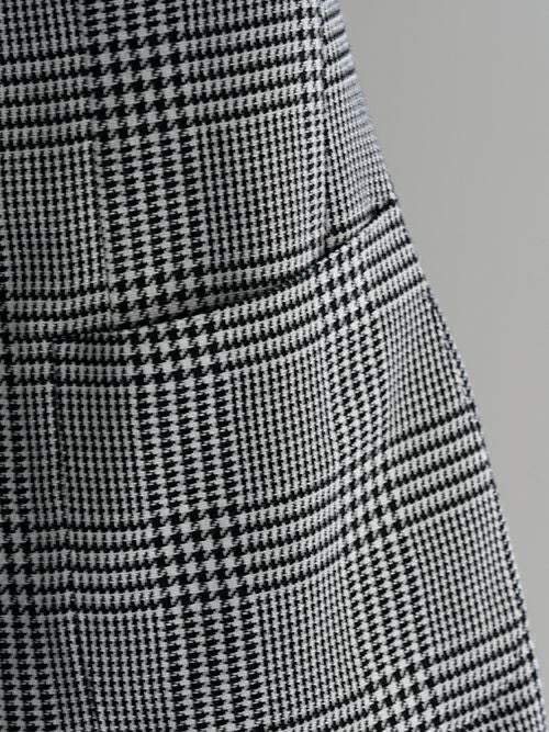 LARDINI ラルディーニ グレンチェック柄2Bジャケット BLACK.C | ITAL