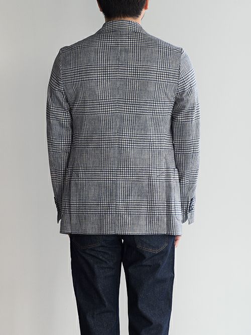 CIRCOLO 1901 チルコロ 1901 グレンチェック柄ジャケット NAVY.C