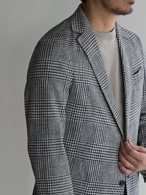 希少 CIRCOLO1901 チルコロ グレンチェック アンコンジャケット 54 circolo-1c_in5.jpg