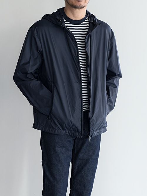 Heve 　クラウドブルゾン　ネイビー Hevo イーヴォ ナイロンブルゾン GUAGNANO 【各2色】 | ITAL STYLE WEAR