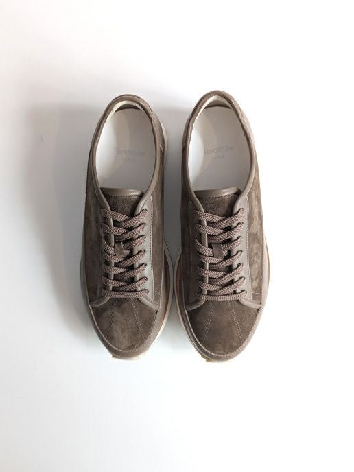 Timothee PARIS ティモシー パリ レザースニーカー LOUVIERS BROWN