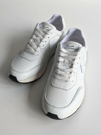 Voile Blancheボイルブランシェ レザースニーカー STORM WHITE | ITAL 