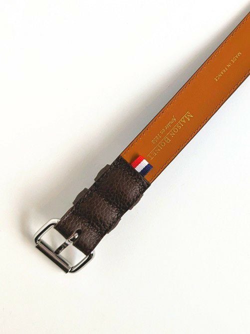 MAISON BOINETメゾンボワネ レザーベルト 【全3色】 | ITAL STYLE WEAR