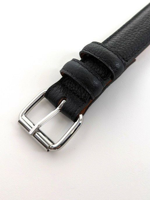 新品未使用！MAISON BOINET ロングベルト ブラック MAISON BOINETメゾンボワネ レザーベルト 【全3色】 | ITAL STYLE WEAR