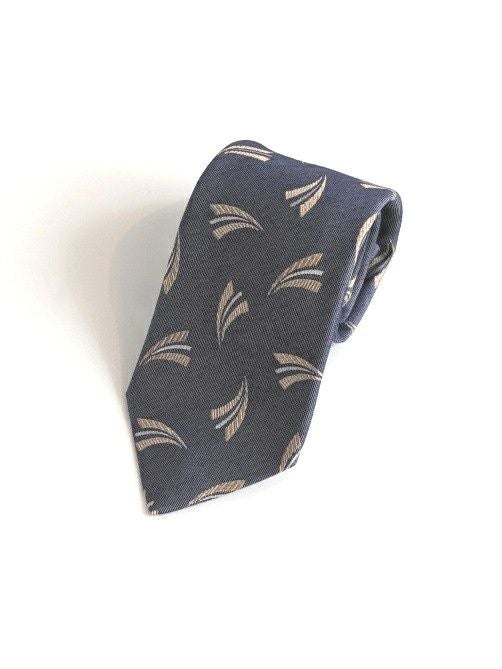 ERRICO FORMICOLAエリコ フォルミコラ コットンシルクネクタイ NAVY