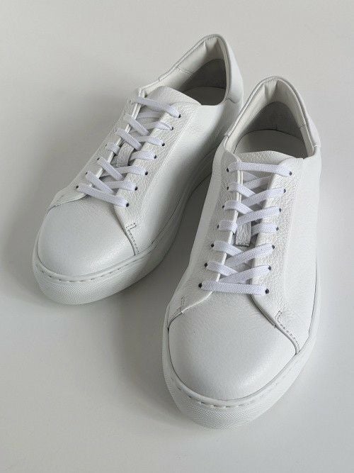 Manovie Toscaneマノヴィエトスカーネ レザースニーカー BAROLO WHITE