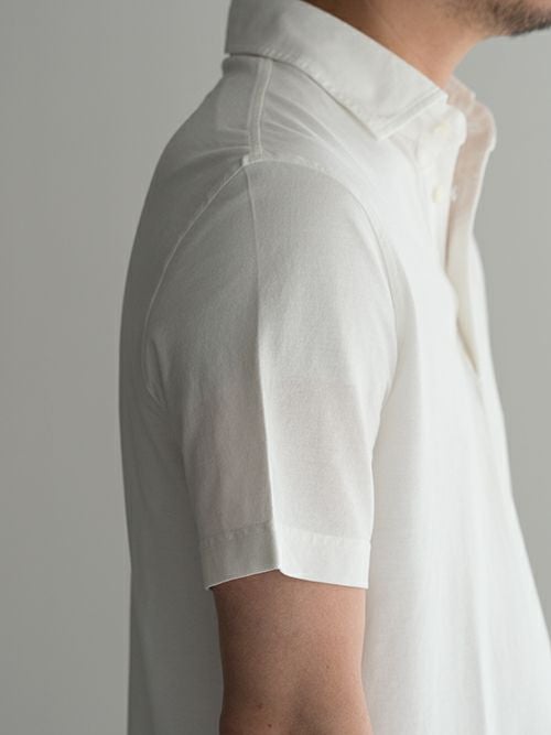 Bellmore ホワイト ポロシャツ XXL ベルモア 4月30日発売] JACQUARD S/S POLO SHIRTS - WHITE – BELLMORE