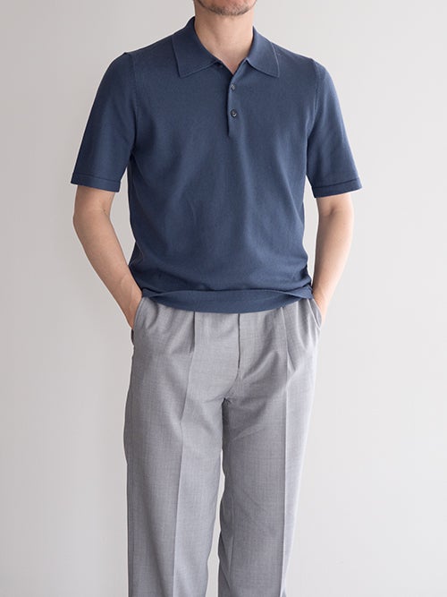 BAFY バフィー コットンニットポロ 【全6色】 | ITAL STYLE WEAR