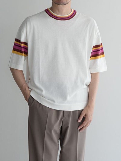 roberto collinaロベルトコリーナ クルーネックニットBLACK | ITAL 