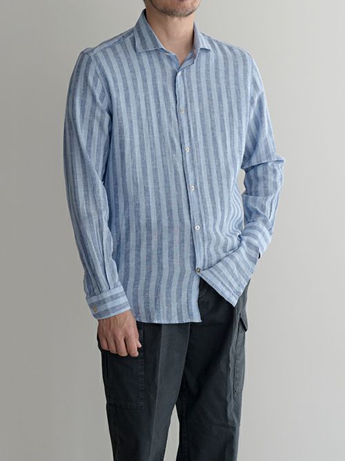 roberto collinaロベルトコリーナ ボーダーニットカーディガン 【全2色