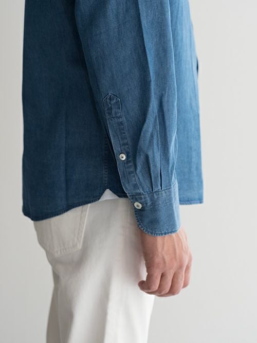 Giannetto ジャンネット デニムシャツ BLUE | ITAL STYLE WEAR