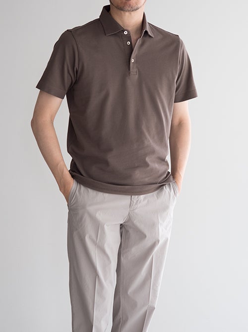 Drumohr ドルモア コットンポロシャツ 【全3色】 | ITAL STYLE WEAR