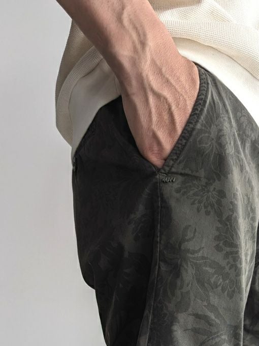 OUTLET】 【SALE】40WEFT フォーティーウェフト フラワー柄ショート