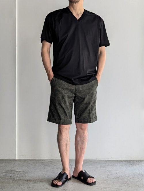 OUTLET】 【SALE】40WEFT フォーティーウェフト フラワー柄ショート