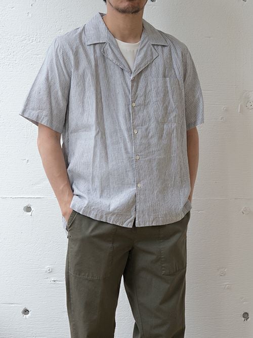 KENNETH FIELD ケネスフィールド ワークシャツ AUTHENTIC Ⅱ BLUE