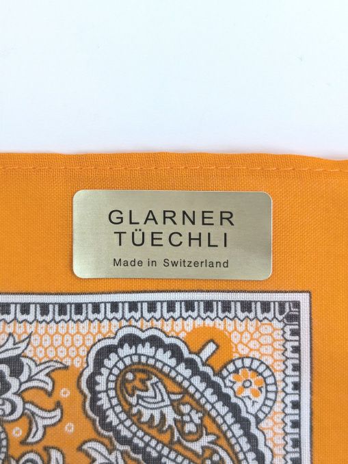 BLUMER ブリュメル ペイズリー柄ハンカチ 【全5色】 | ITAL STYLE WEAR